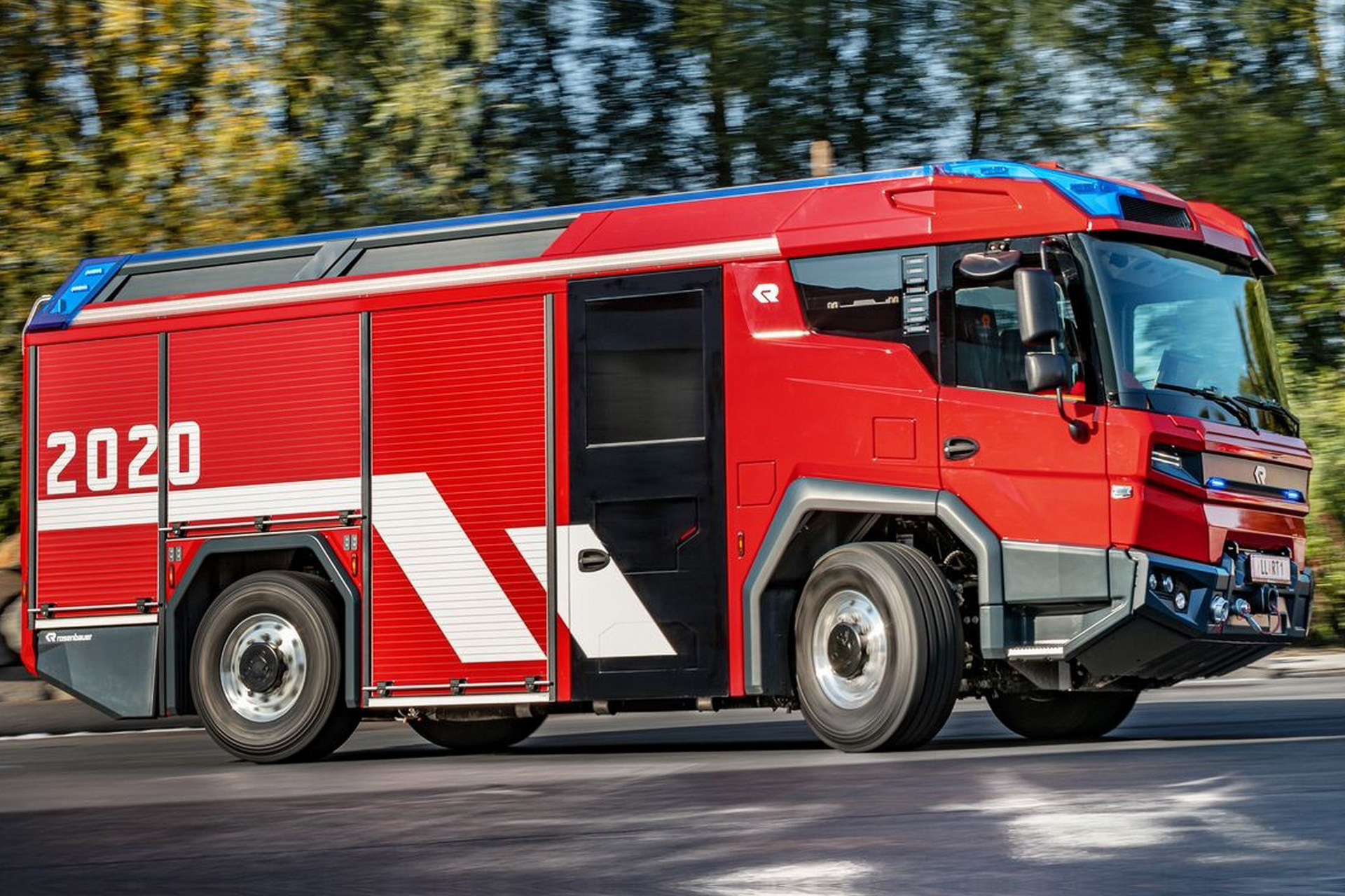 Rosenbauer Electric Fire Truck